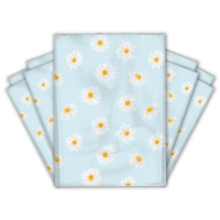 10x13 Daisies Designer Poly Mailers Shipping Envelopes Premium Printed Bags - Pro Supply Global