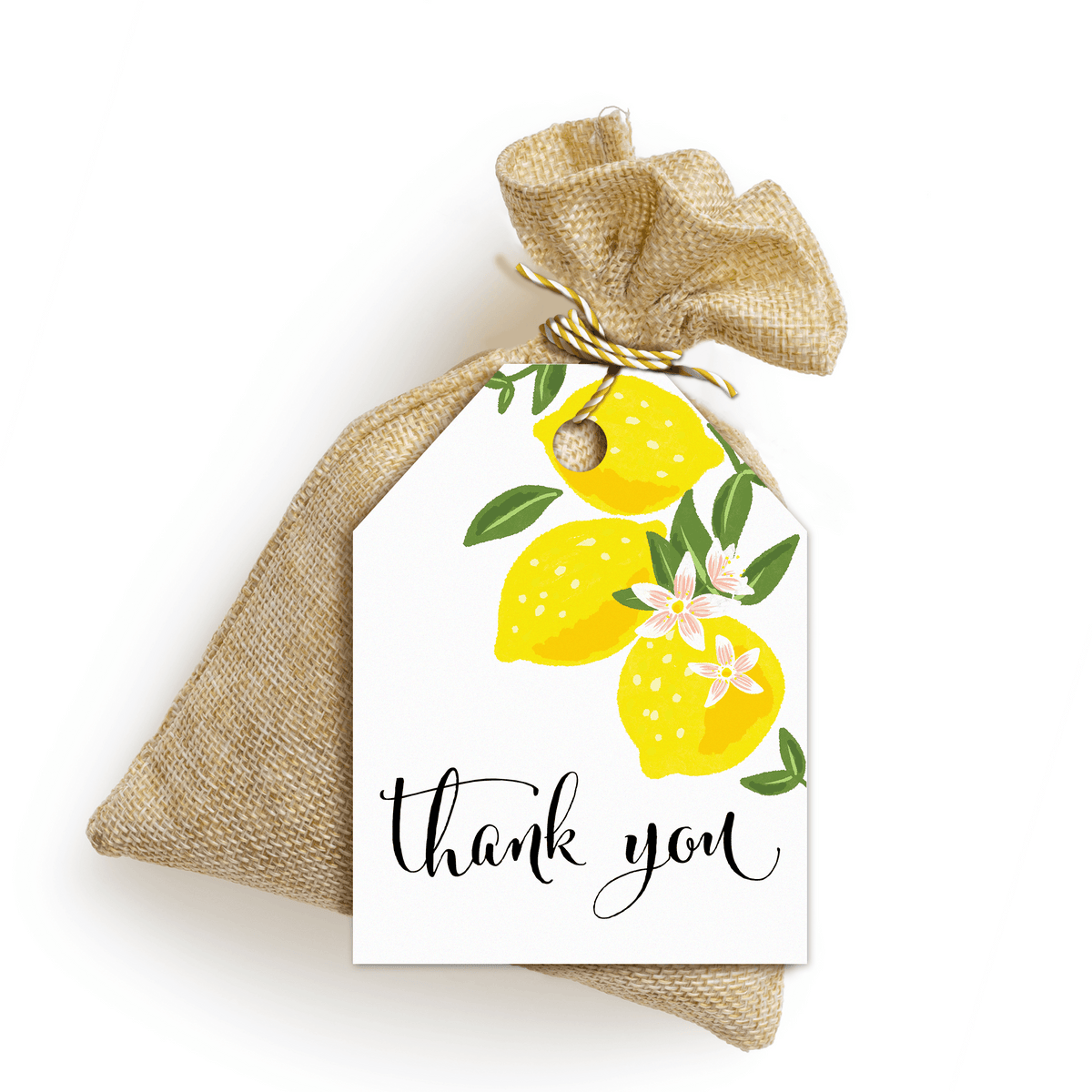 Thank You Lemons Gift Tags - Pro Supply Global