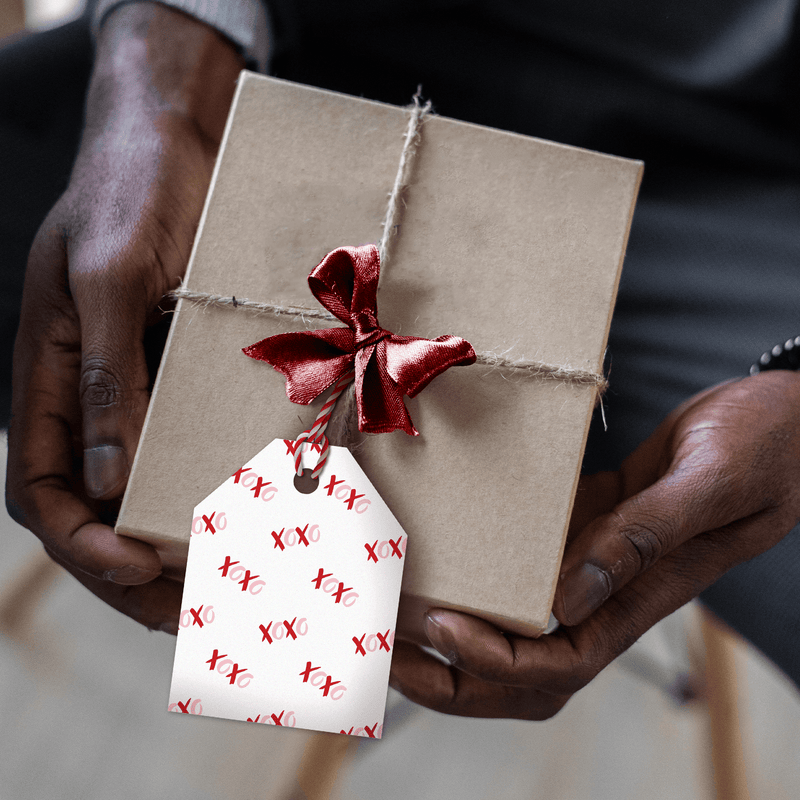 XOXO White Gift Tags - Pro Supply Global