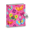 Butterflies Diaries with lock, activates and stickers Pro Supply Global