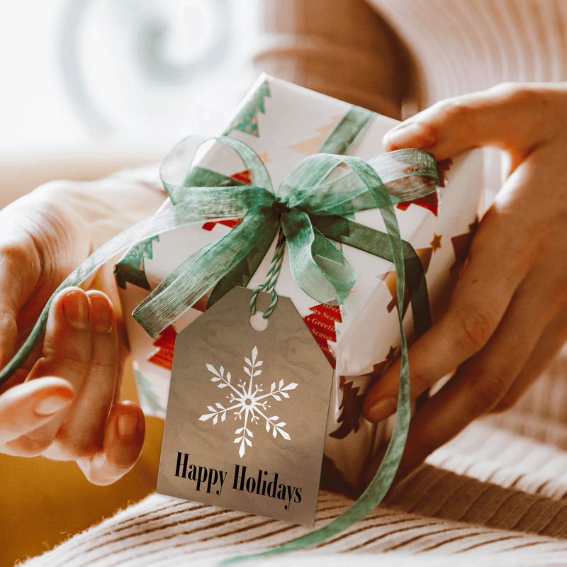 Happy Holidays Gift Tags - Pro Supply Global