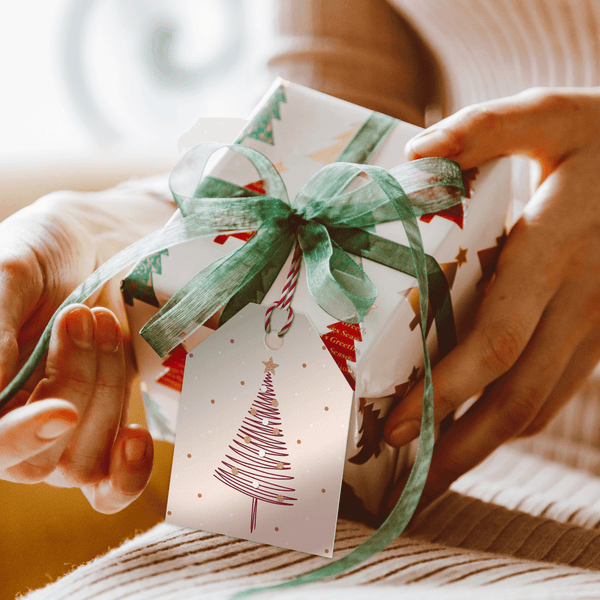 Red Christmas Tree Gift Tags - Pro Supply Global