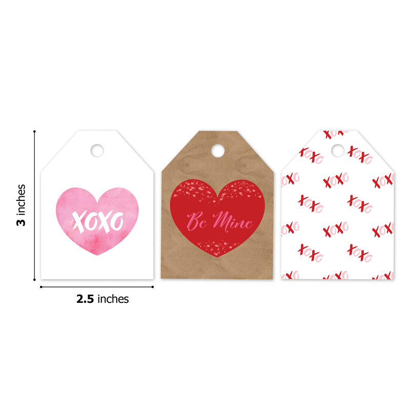 Be Mine Assortment Gift Tags - Pro Supply Global