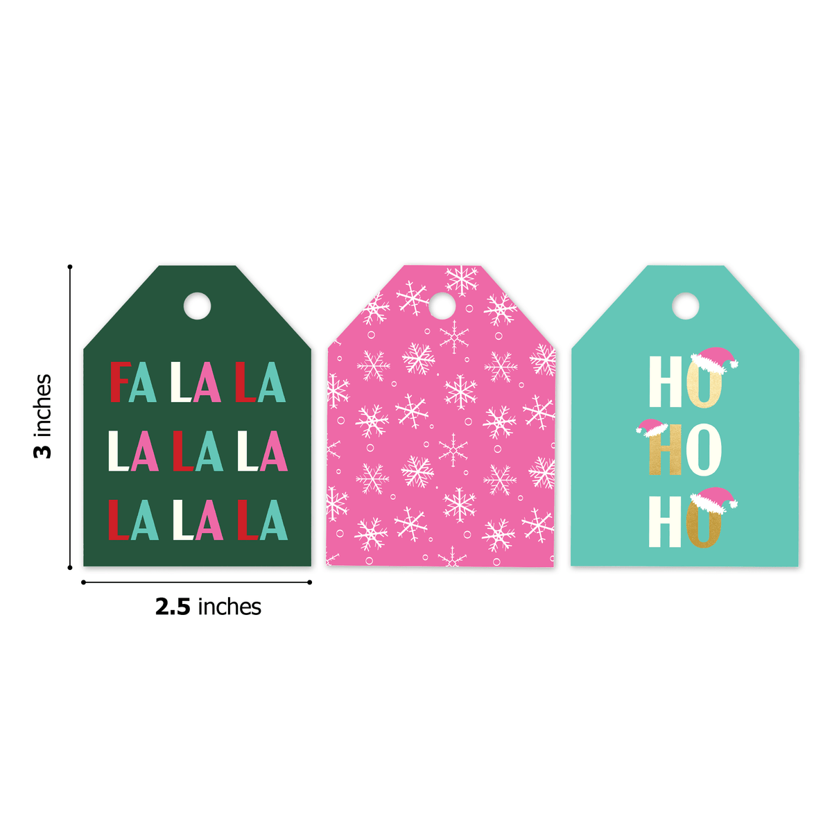 Ho Ho Ho Assortment Gift Tags - Pro Supply Global