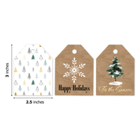 Happy Holidays Assortment Gift Tags - Pro Supply Global