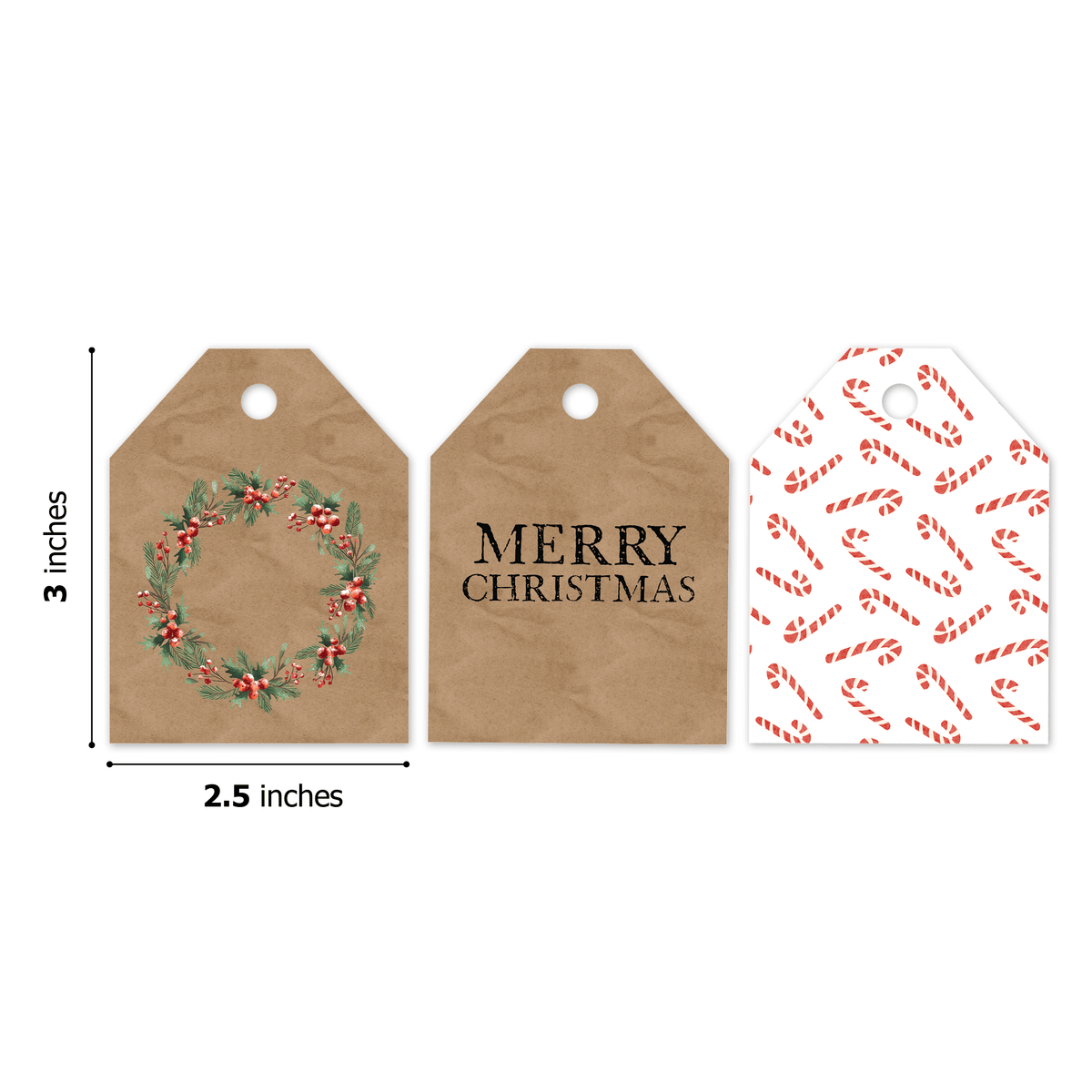 Christmas Assortment Gift Tags - Pro Supply Global