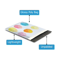 10x13 Easter Egg Designer Poly Mailers Shipping Envelopes Premium Printed Bags - Pro Supply Global