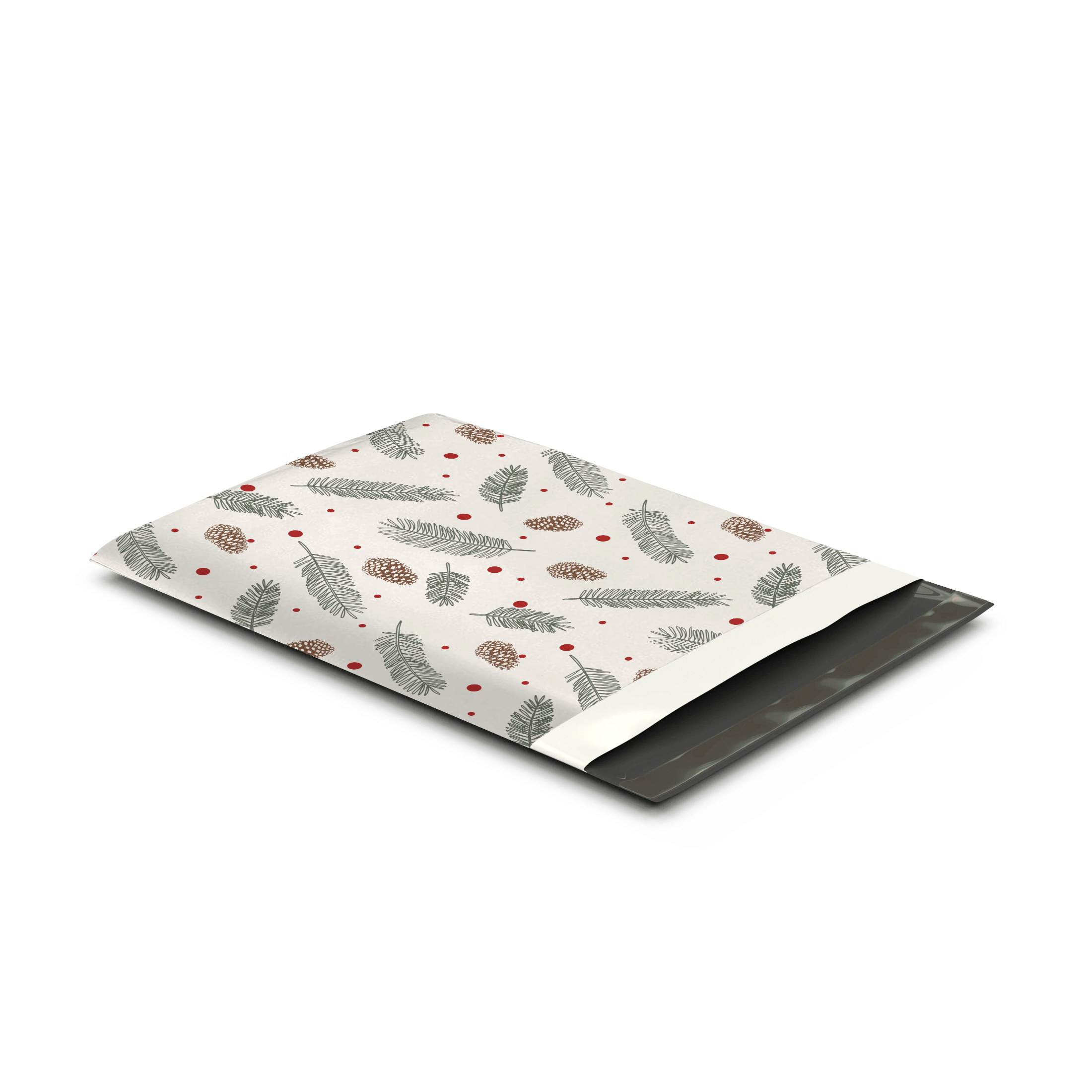 10x13 Pinecones Designer Poly Mailers Shipping Envelopes Premium Printed Bags - Pro Supply Global