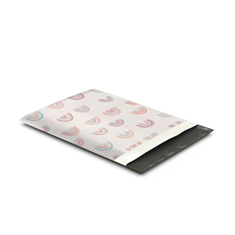 10x13 Rainbows Designer Poly Mailers Shipping Envelopes Premium Printed Bags - Pro Supply Global