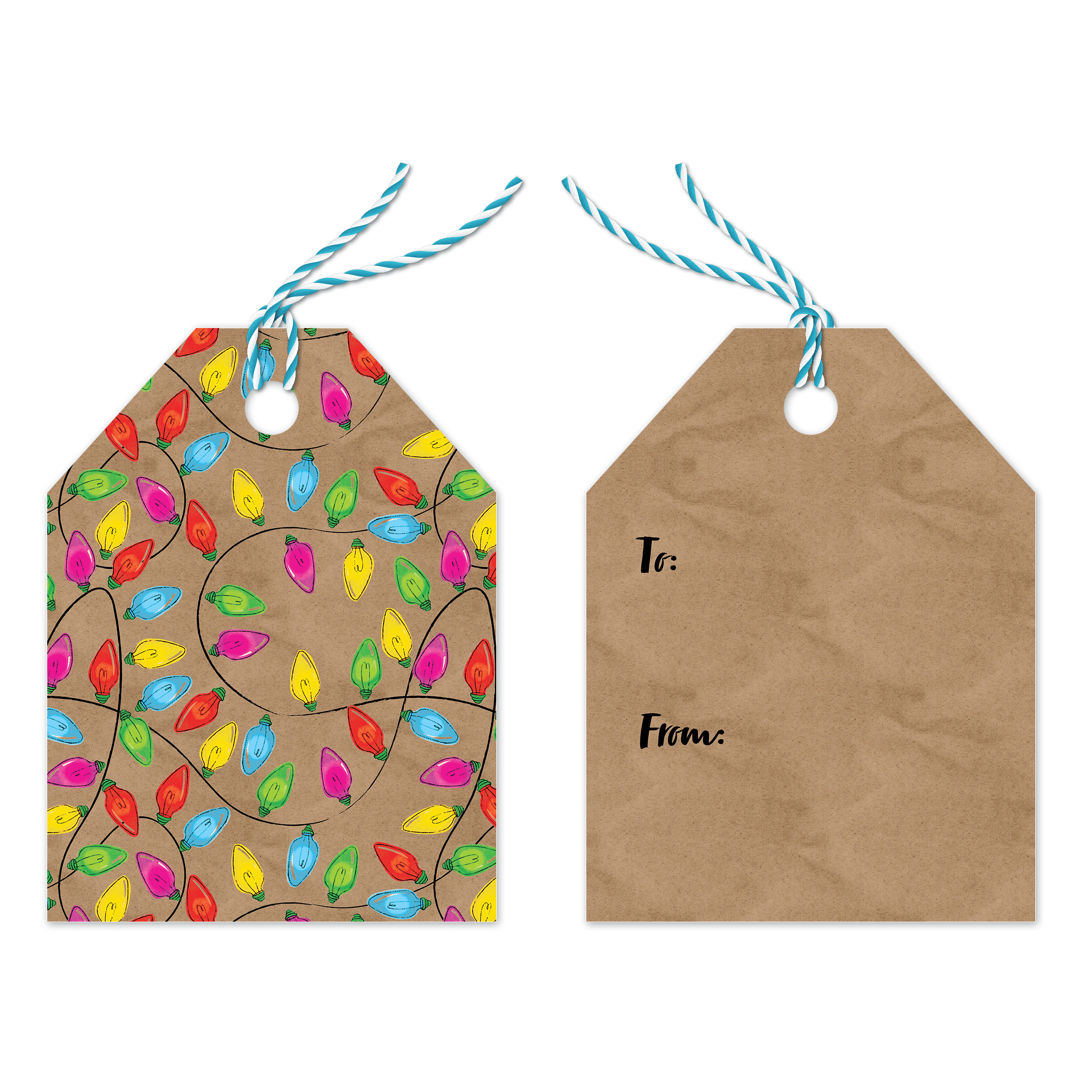  Celebration Lights Gift Tags Pro Supply Global