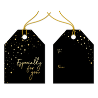 Gold Confetti Assortment Gift Tags - Pro Supply Global