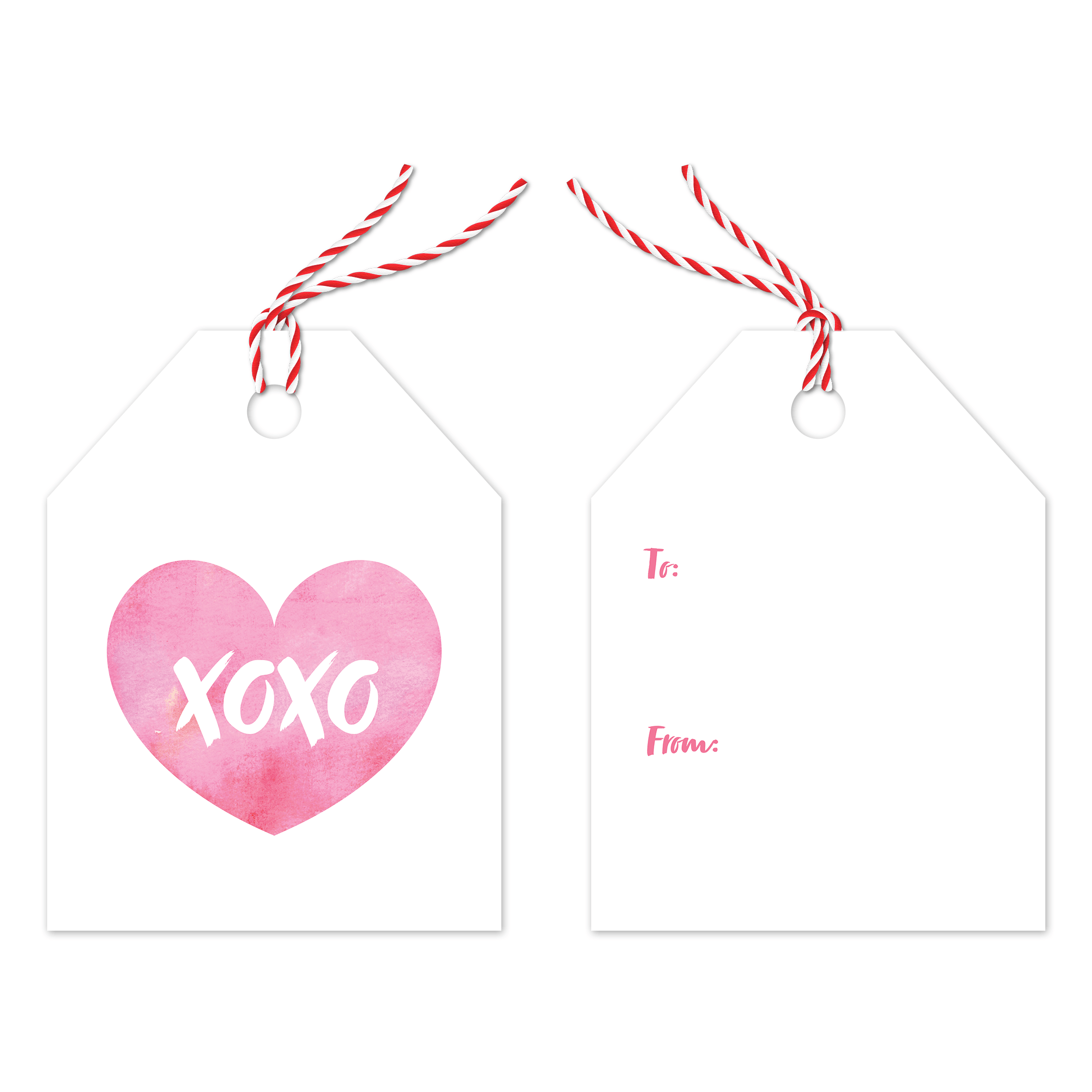 XOXO Heart Gift Tags Pro Supply Global
