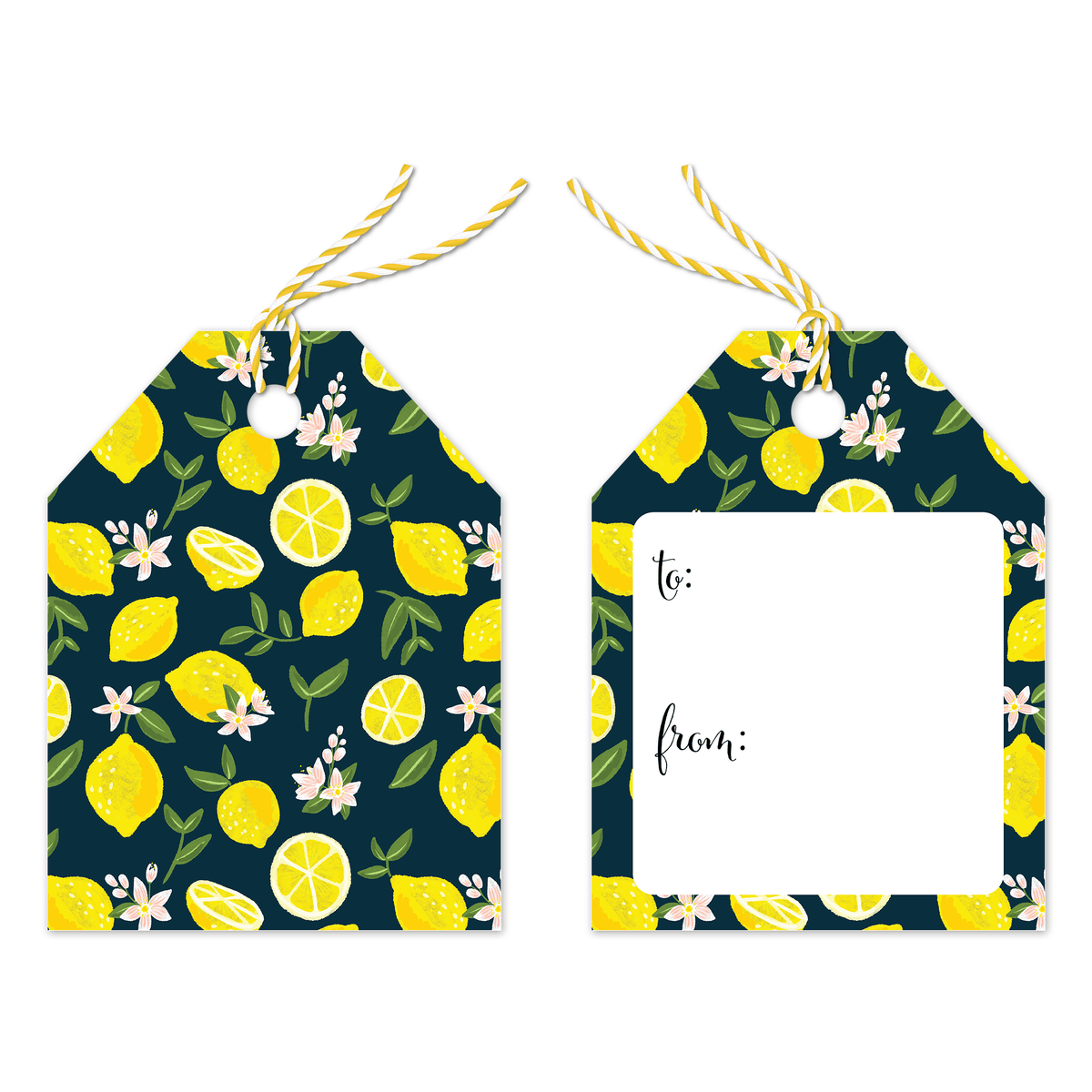 Lemons Gift Tags Pro Supply Global