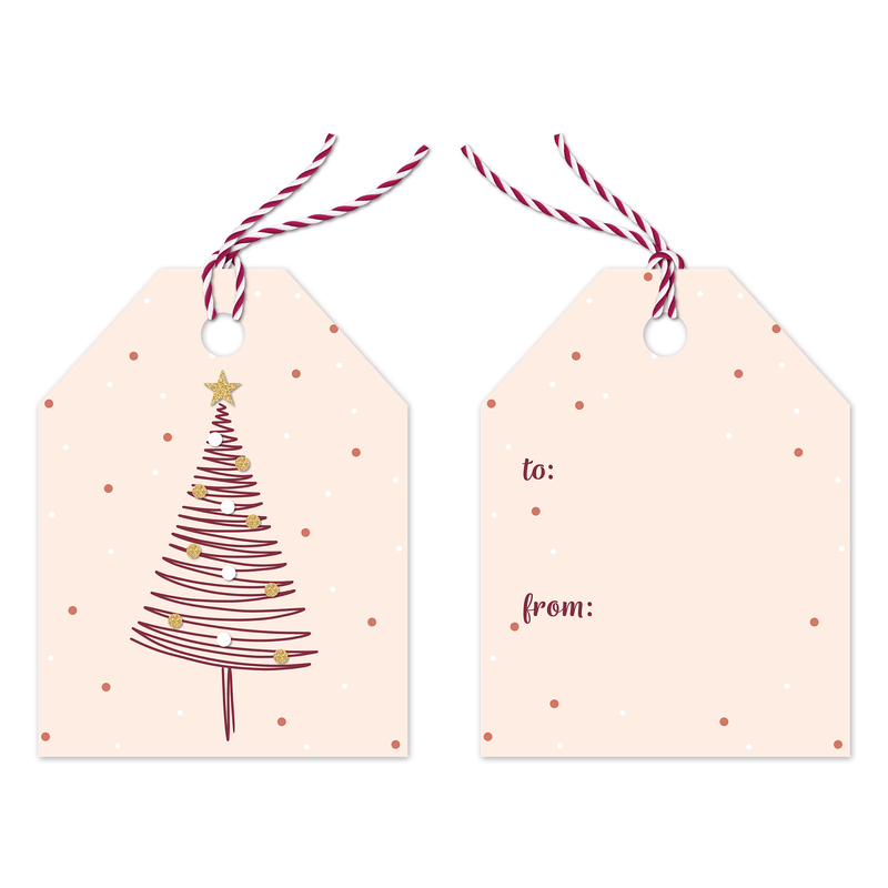 Christmas tree gift tags party pro supply global