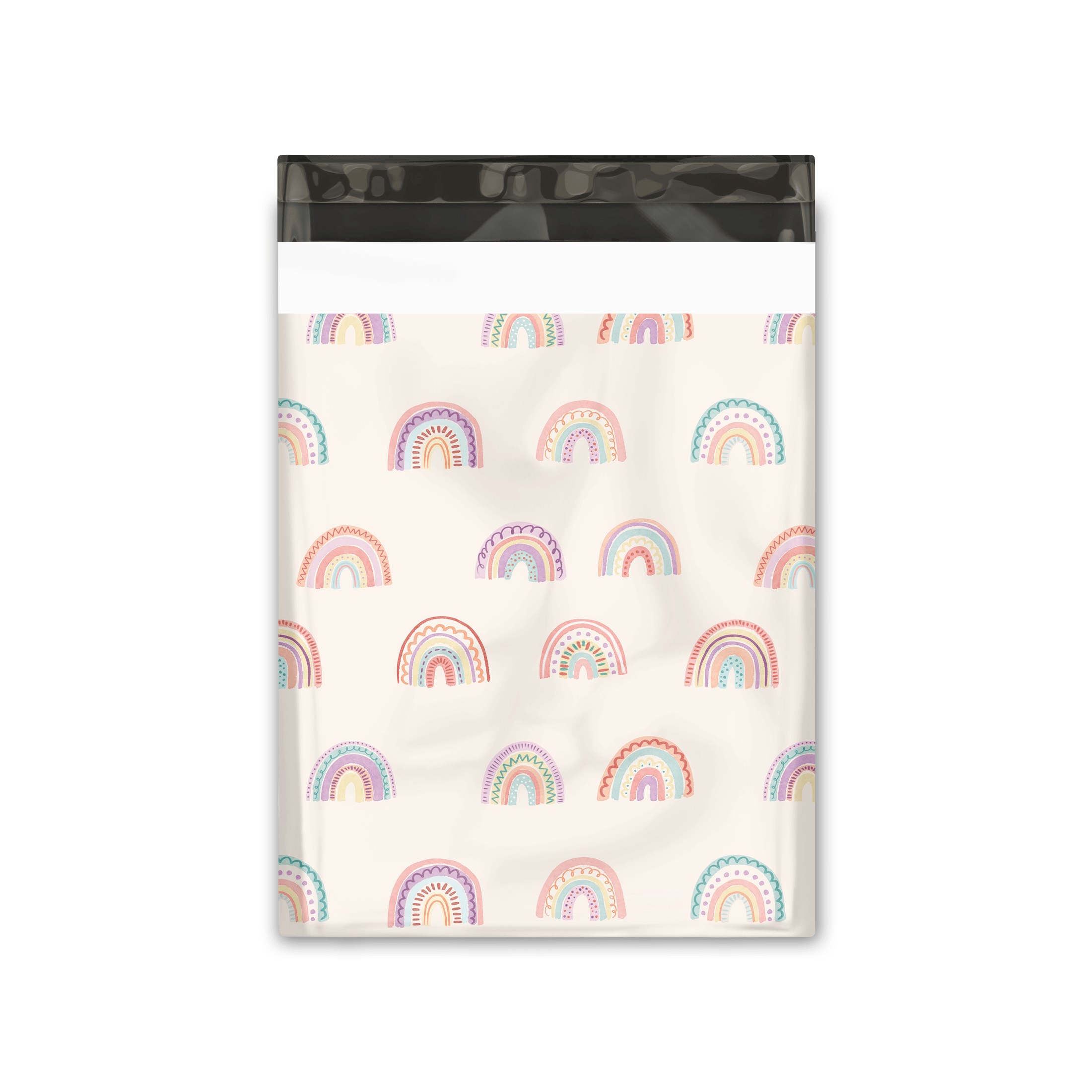 10x13 Rainbows Designer Poly Mailers Shipping Envelopes Premium Printed Bags - Pro Supply Global