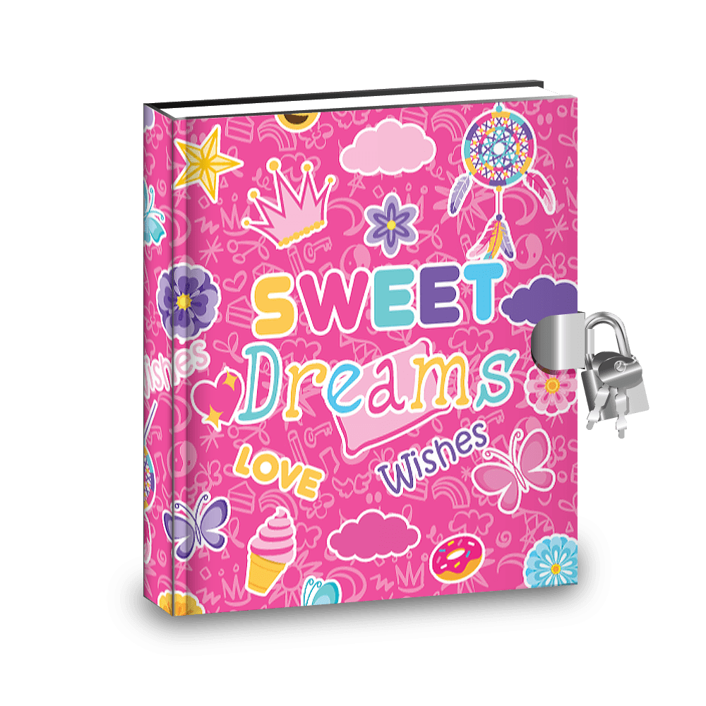 Girls Dreams Diaries with Sticker and Activities Pro Supply Global