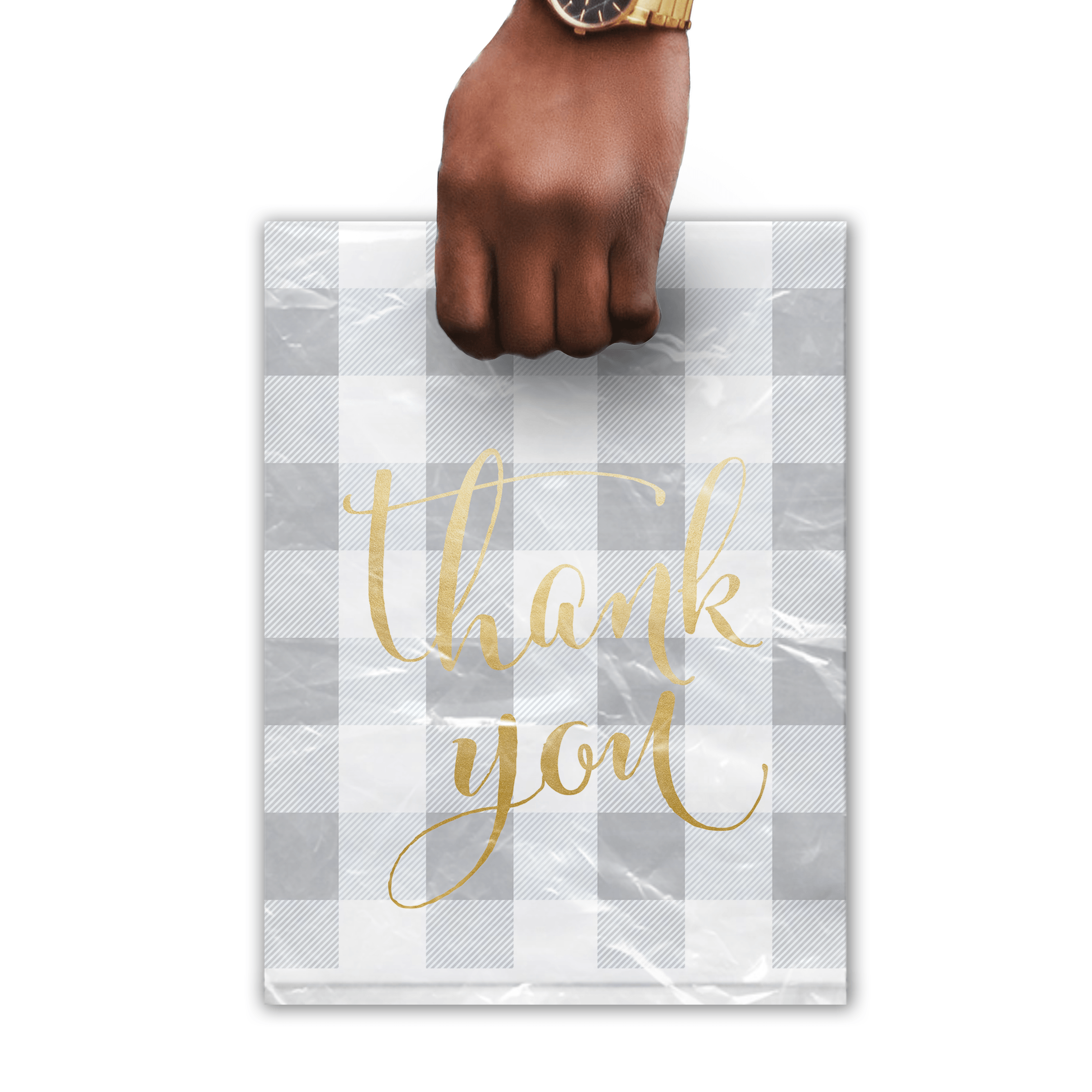 Printed sales merchandise bags