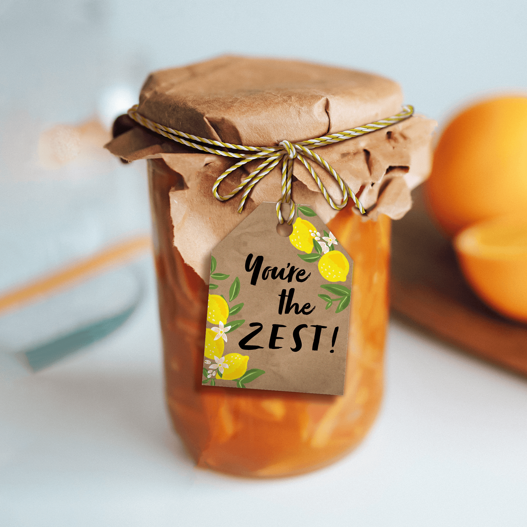 You're The Zest Gift Tags - Pro Supply Global