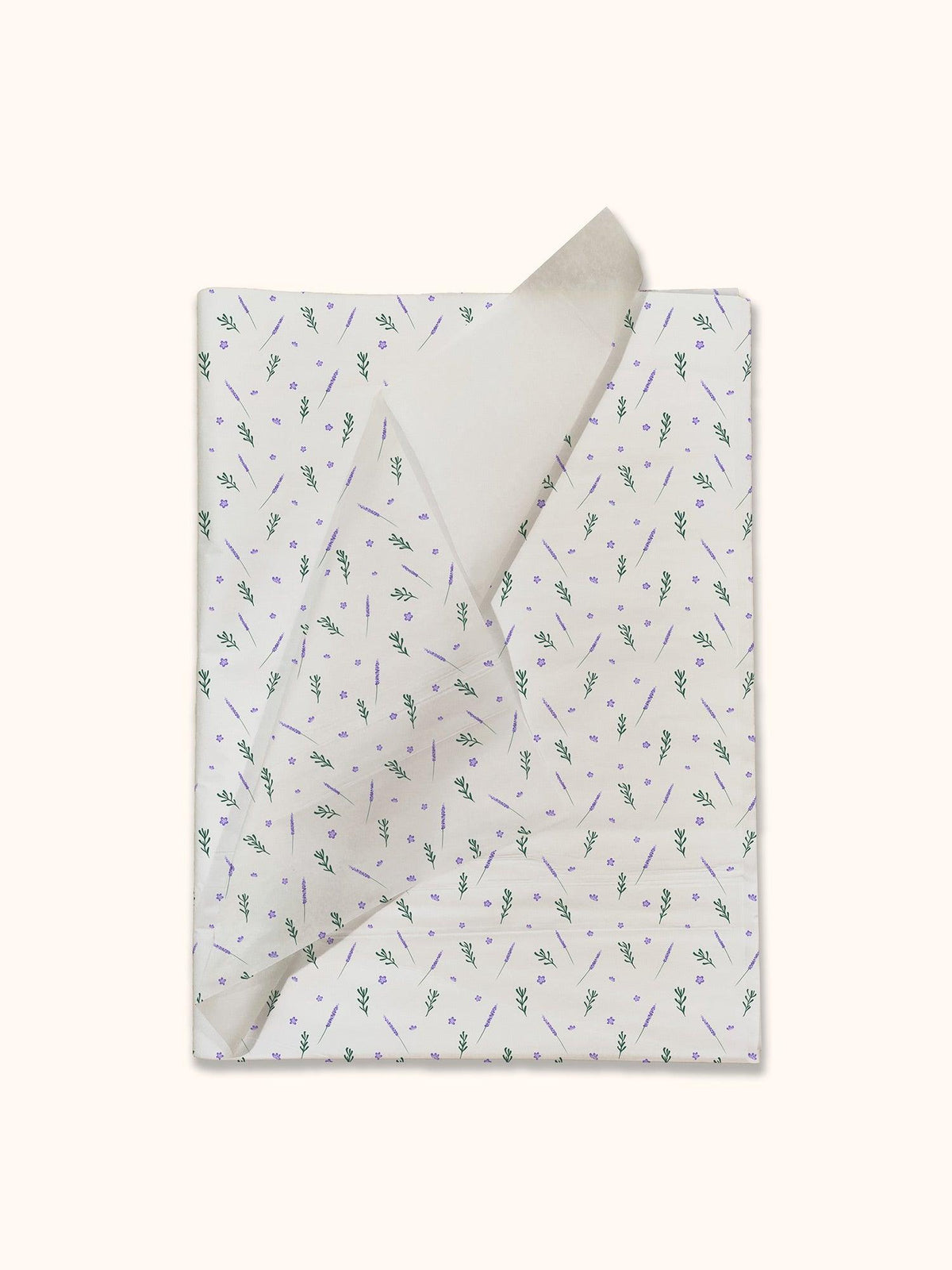 Lavender Printed Designer Tissue Wrapping Paper
