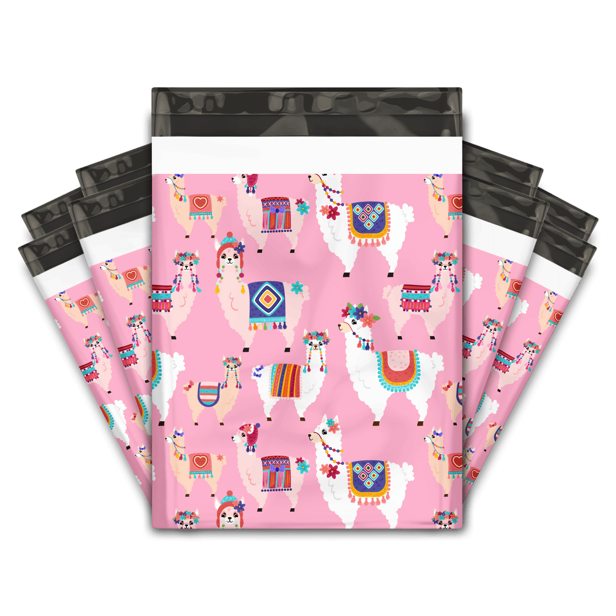 llama Designer Poly mailers bags Pro supply Global