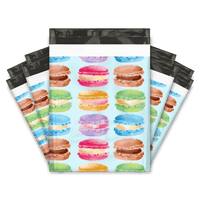 Macarons Designer Poly Mailers Bags Shipping Envelopes Pro Supply Global