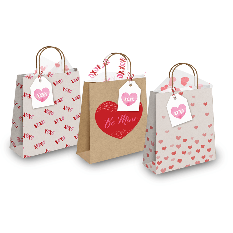XOXO Large Heart Gift Tags - Pro Supply Global