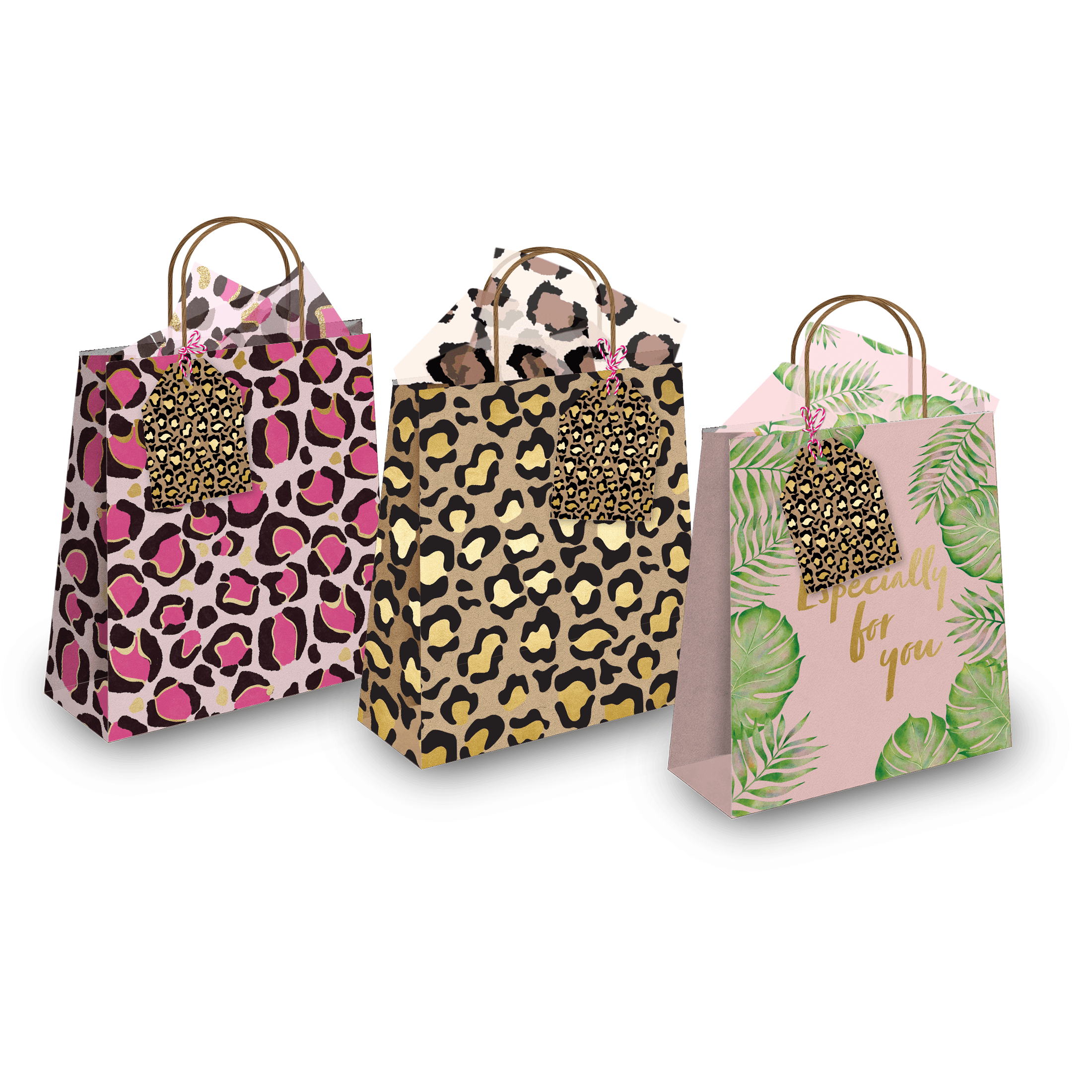 Leopard Gift Tags- Stylish and Wild Labels for Any Occasions