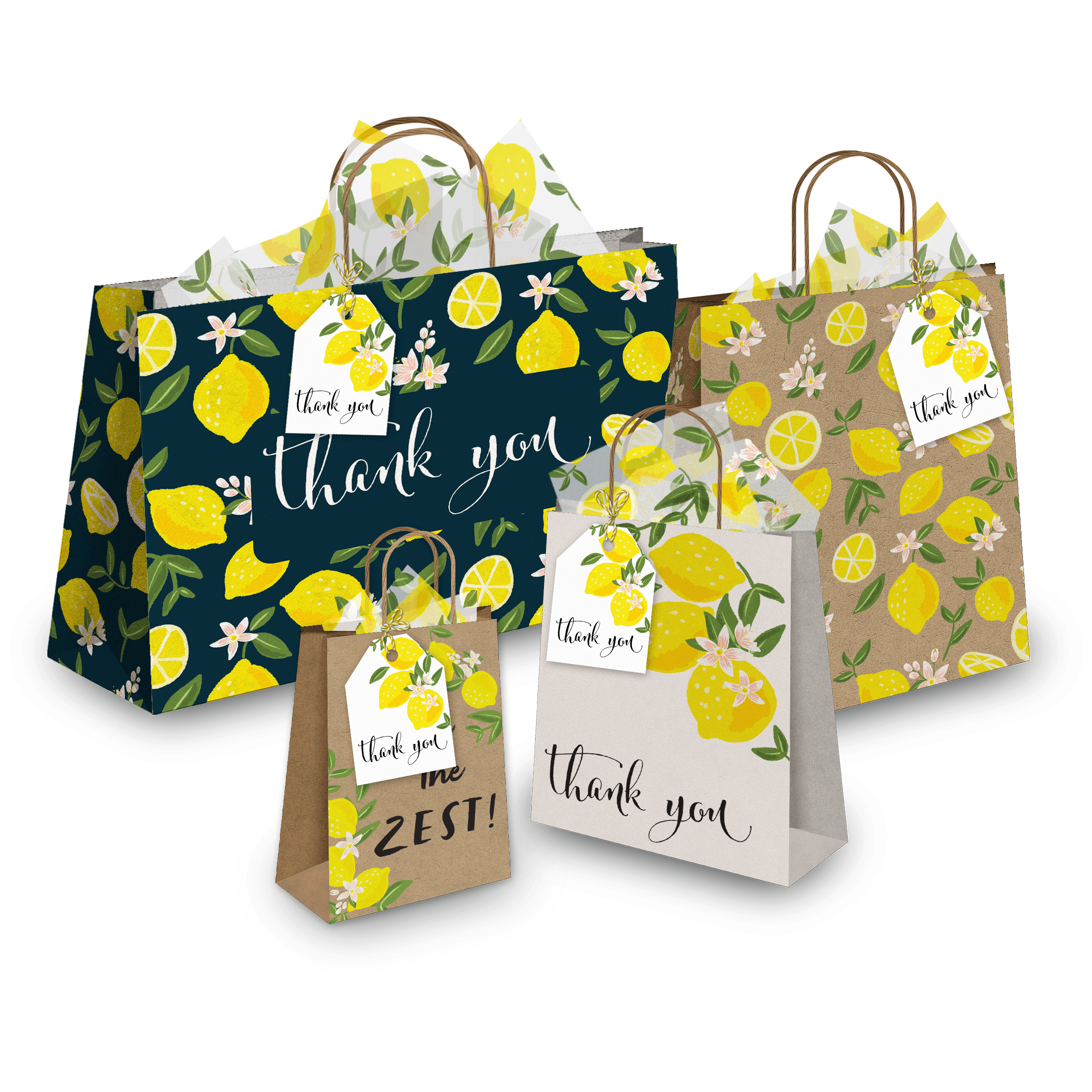 Thank You Lemons Gift Tags - Pro Supply Global