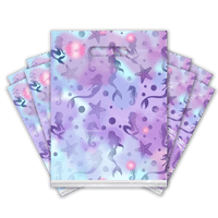 purple Mermaid Designer Poly Merchandise bags Pro supply Global