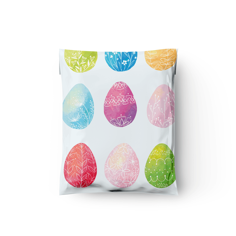 10x13 Easter Egg Designer Poly Mailers Shipping Envelopes Premium Printed Bags - Pro Supply Global