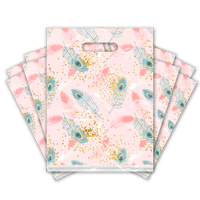 Pink Peacock Designer Poly Merchandise bags set Pro supply Global