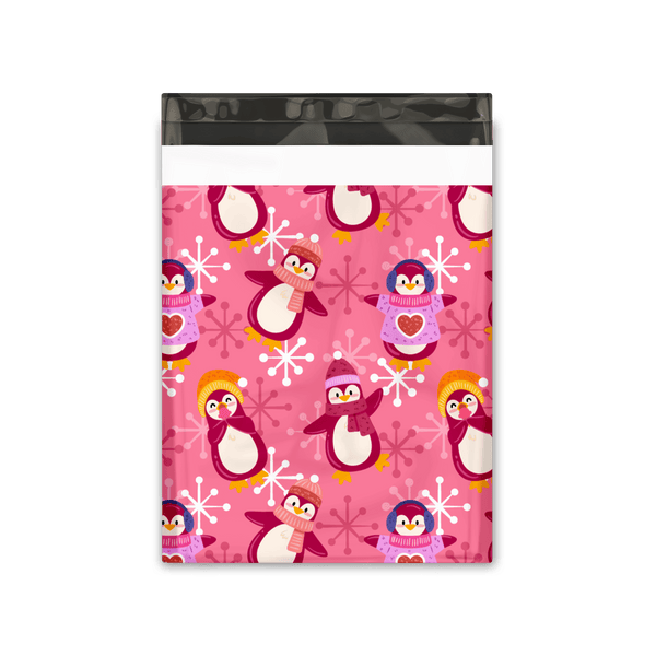 Single 10x13 Penguin Themed Poly Mailer