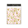 10x13 Pink Hearts Designer Poly Mailers Shipping Envelopes Premium Printed Bags - Pro Supply Global
