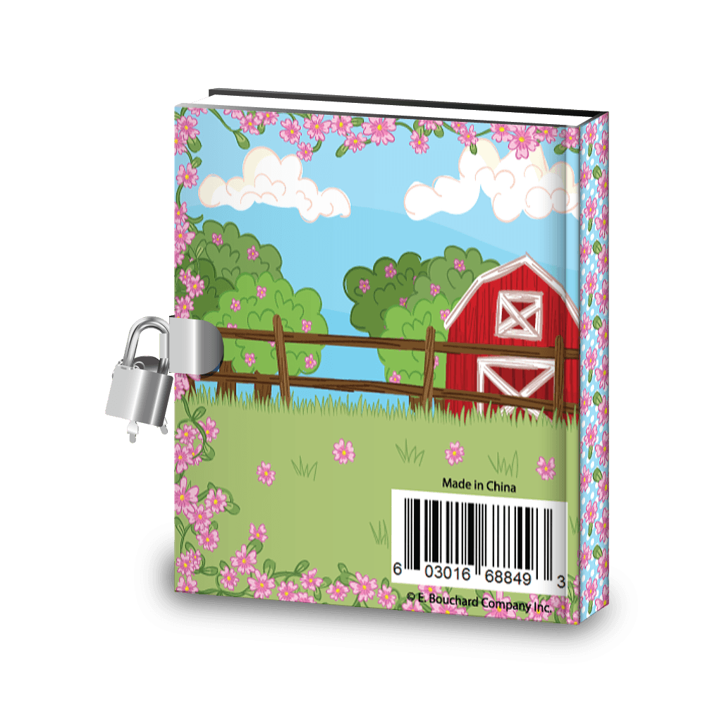 Value Packs of Kids Lovely Pink Horse Diary w/Lock, Stickers & Activities (Single, 10, 20 or 100 ct) - Pro Supply Global