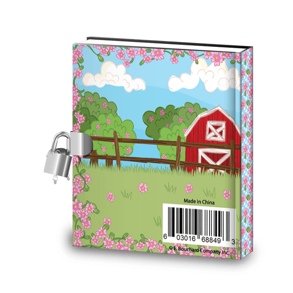 Value Packs of Kids Lovely Pink Horse Diary w/Lock, Stickers & Activities (Single, 10, 20 or 100 ct) - Pro Supply Global