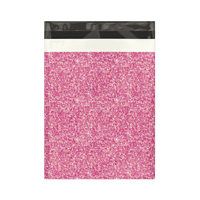 10x13 Pink Confetti Designer Poly Mailers Shipping Envelopes Premium Printed Bags - Pro Supply Global