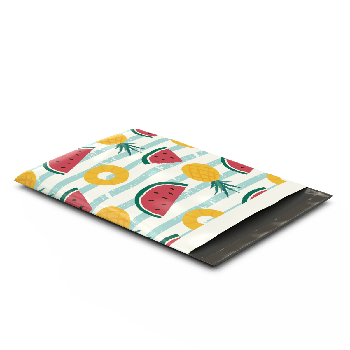 10x13 Pineapple & Watermelon Designer Poly Mailers Shipping Envelopes Premium Printed Bags - Pro Supply Global
