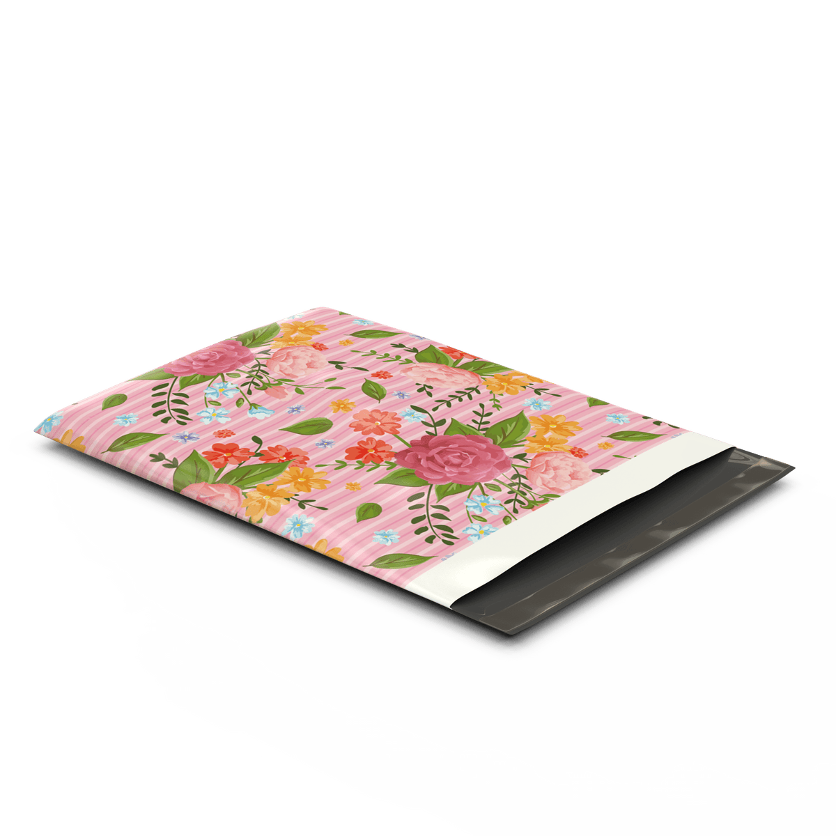 10x13 Floral Roses Designer Poly Mailers Shipping Envelopes Premium Printed Bags - Pro Supply Global