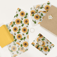 Sunflower and Bees Tissue Paper - Pro Supply Global