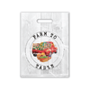 12x15 Farmer's Market Designer Poly Plastic Merchandise Bags Premium Printed Bags - Pro Supply Global