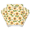 Sunflower and bees Designer Merchandise shopping bags Pro supply Global