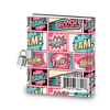 Value Packs of Kids Girl Superhero Comic Diary w/Lock, Stickers & Activities (Single, 10, 20 or 100 ct) - Pro Supply Global