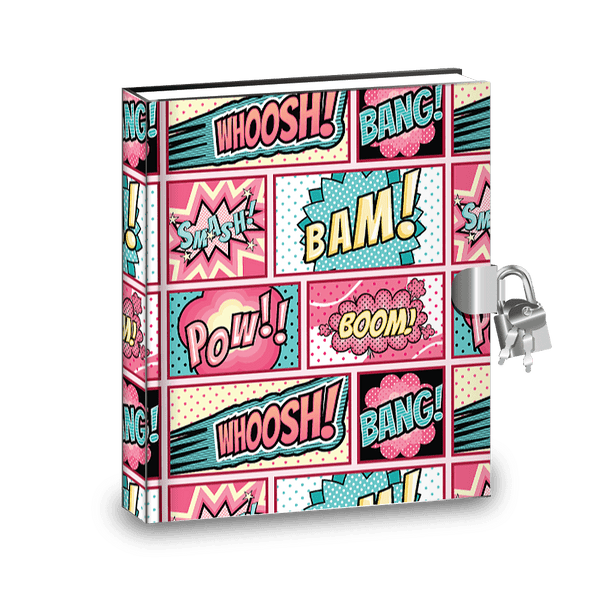 Super Hero Girl Diaries with activities and stickers Pro Supply Global