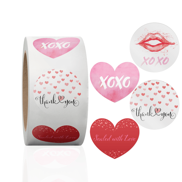 XOXO Thank You stickers Pro Supply Global