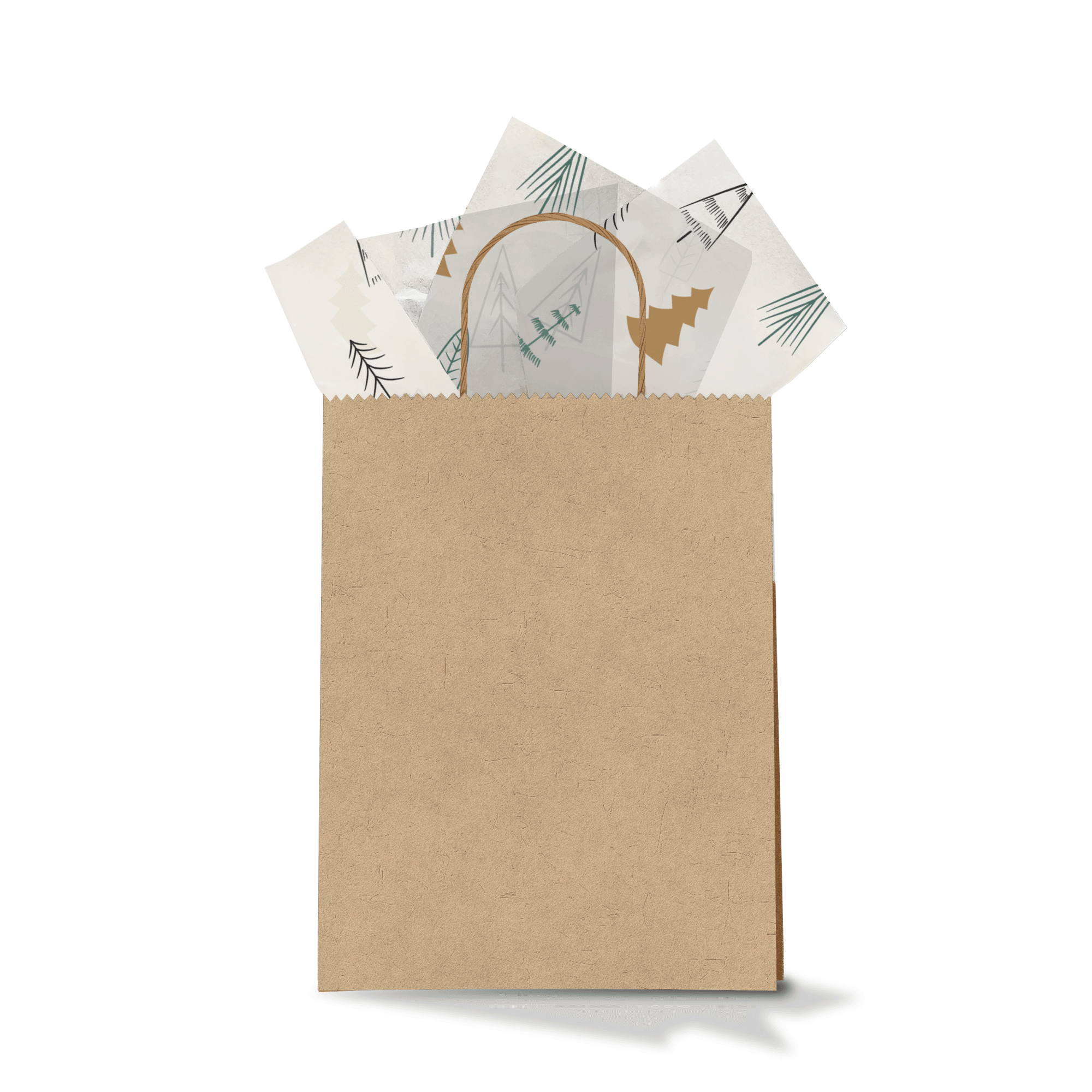 Fir Trees Tissue Paper - Pro Supply Global