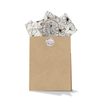 Black and white Flower Printed Tissue Wrap paper in Kraft Shopping Gift Bags  Pro Supply Global