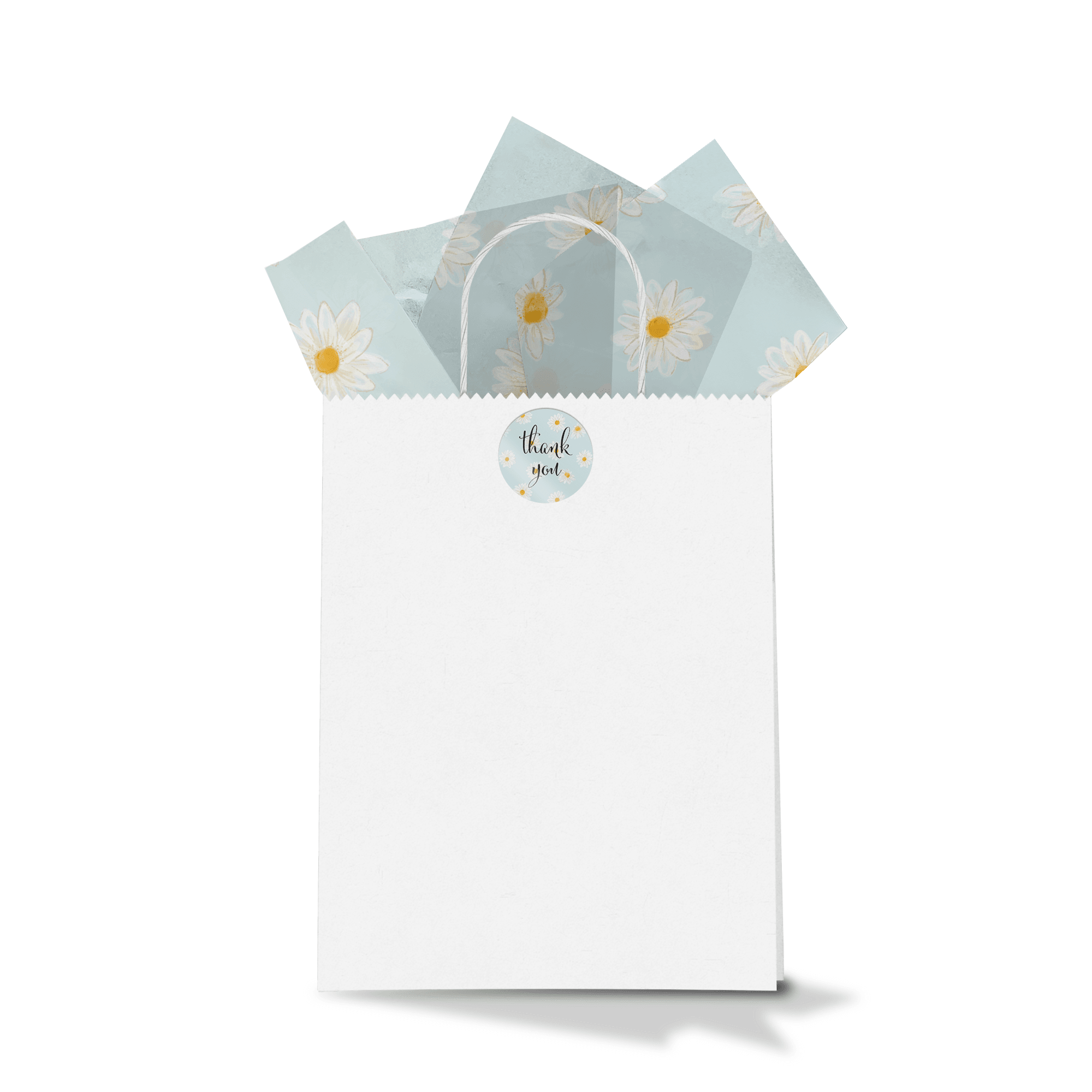 Daisies Thank You Stickers - Pro Supply Global