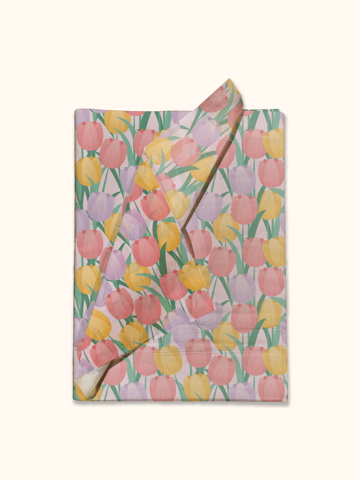 Tulips Printed tissue wrapping paper Pro Supply Global