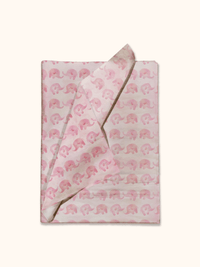 Pink Elephant Printed Designer Tissue Wrapping Paper