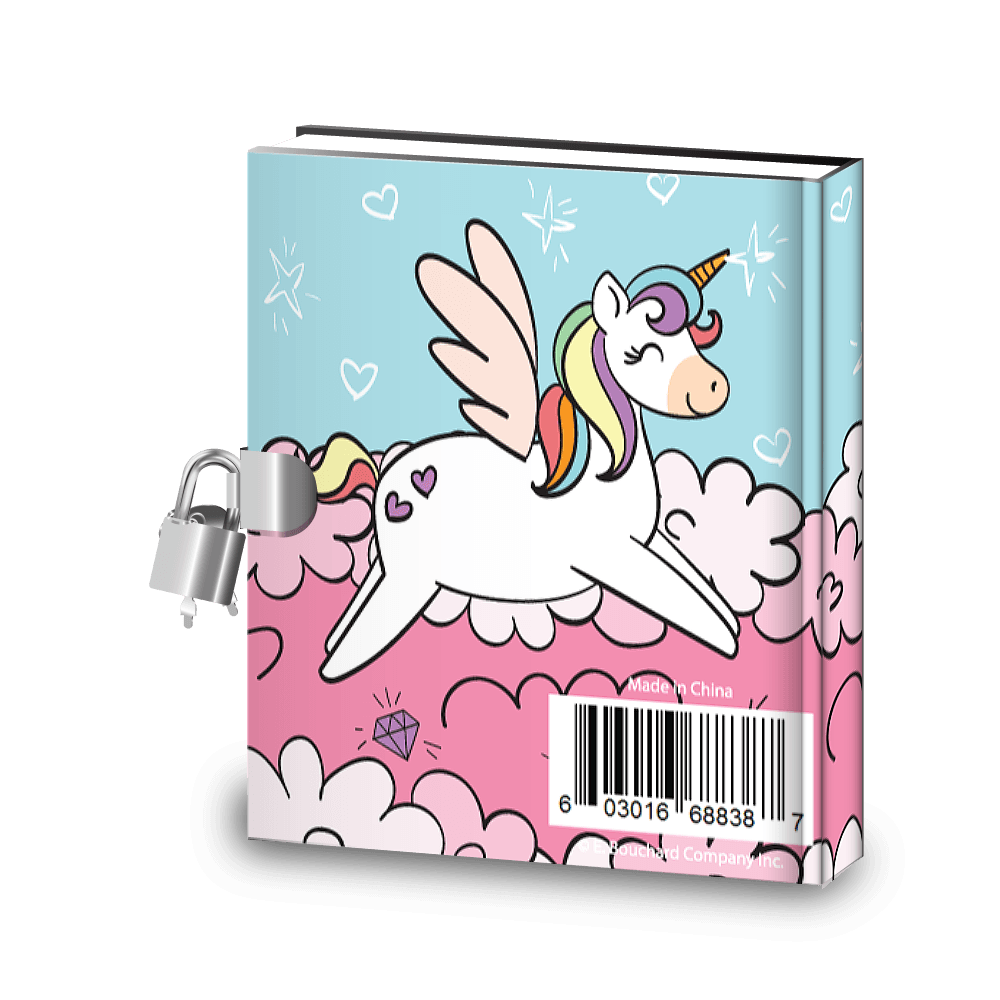 Unicorn Rainbows Designer Diaries with sticker and activities Pro supply Global